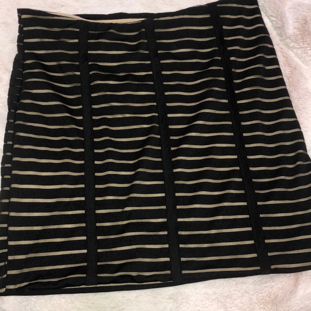 Black and Tan skirt